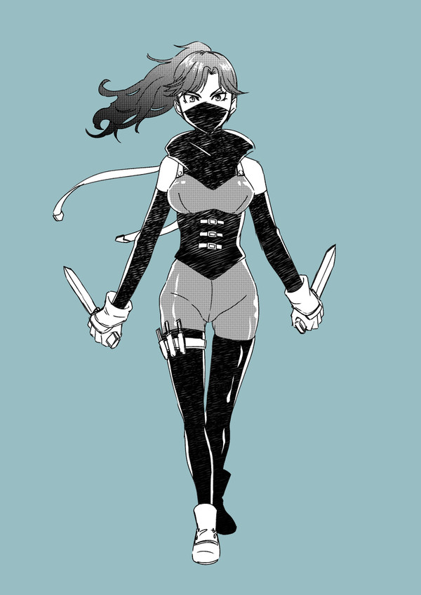 レイラの服がとてもエッチだったので描いてしまいました(*´ω｀*