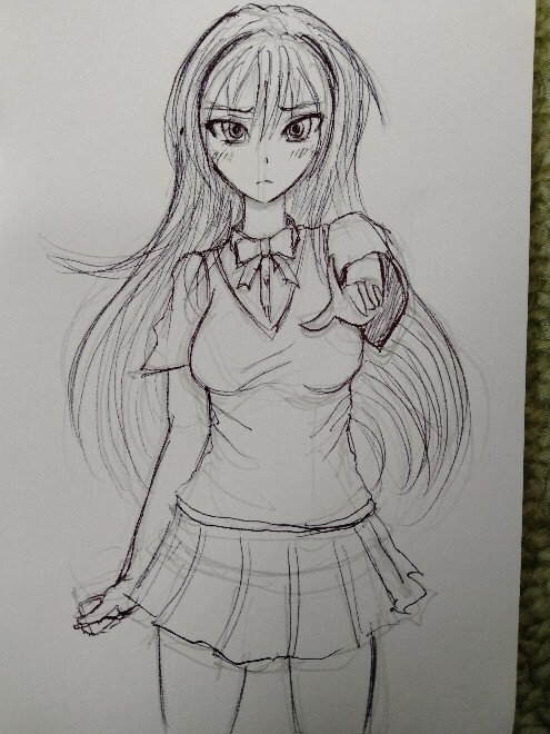 古手川唯　模写