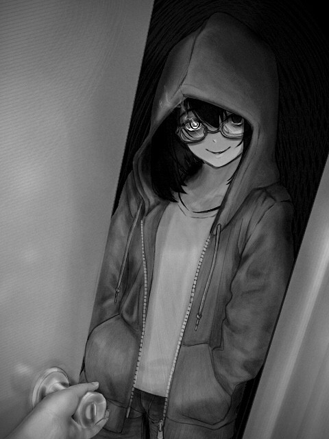 「あれ、紙越センパイ......?」