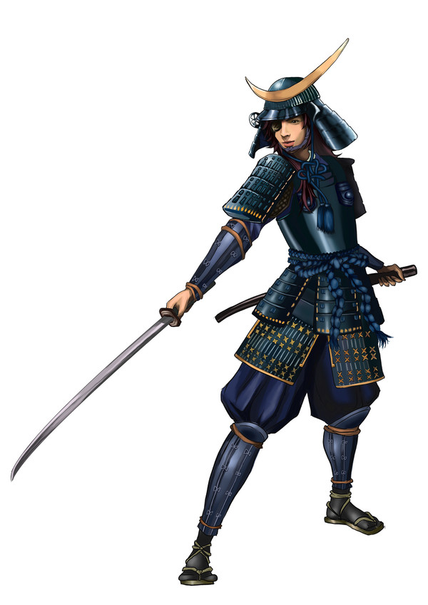 創作・伊達政宗　立ち絵