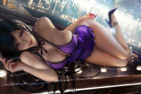 最终幻想Ⅶ 蒂法 Tifa 高清壁纸 - SakimiChan