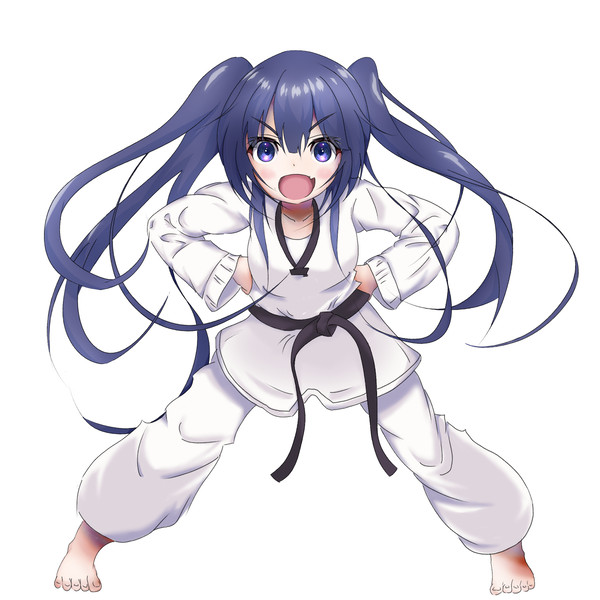 柔道少女