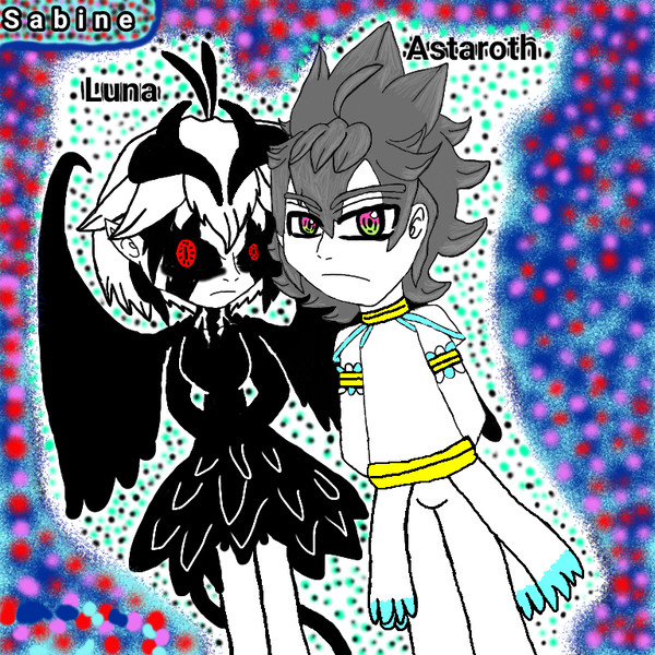 Luna & Astaroth 🥰💖