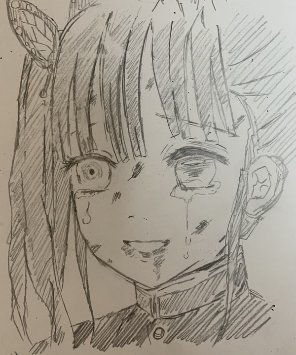 栗花落カナヲ 模写