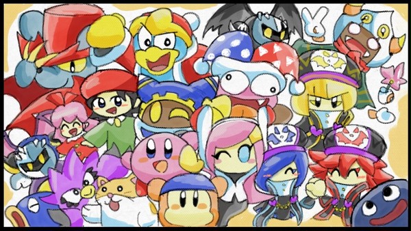 まるピンクカービィイラストまとめ１