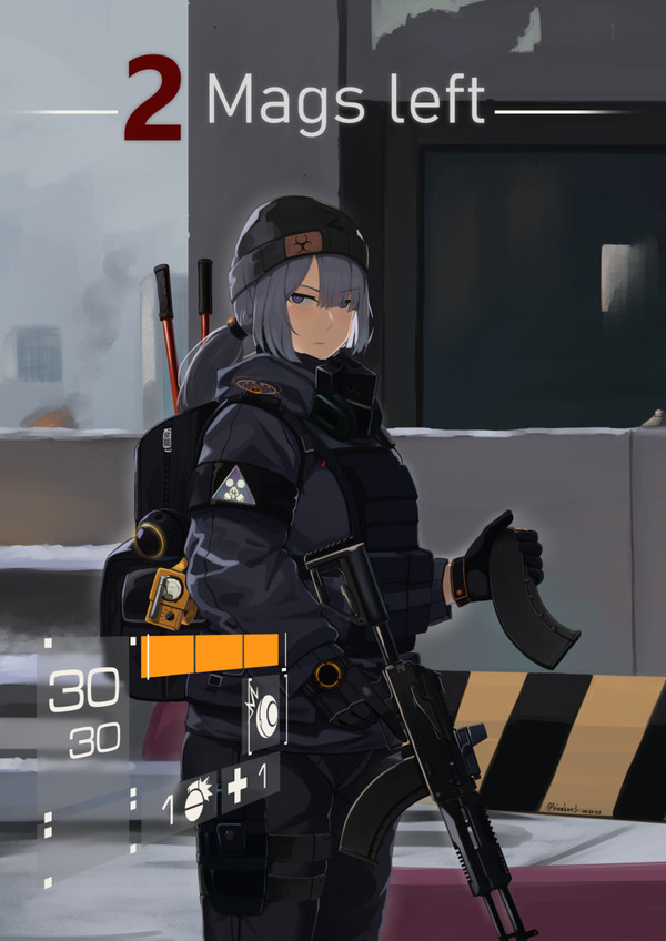 2 mags left