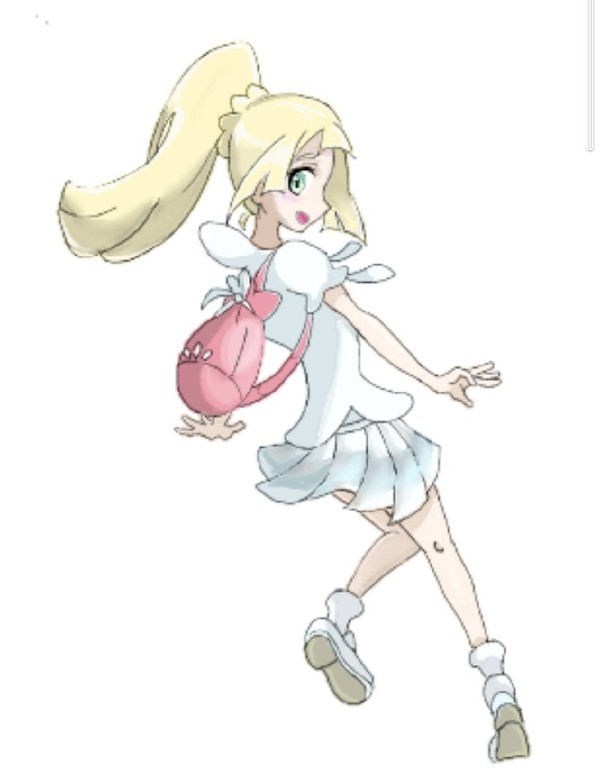リーリエ描いてみた