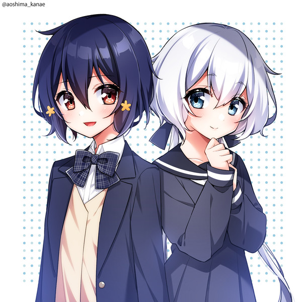 愛ちゃんと純子ちゃん