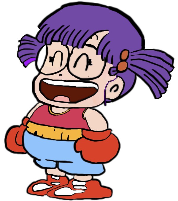 ボクシングアラレちゃん (Traced/ トレース)
