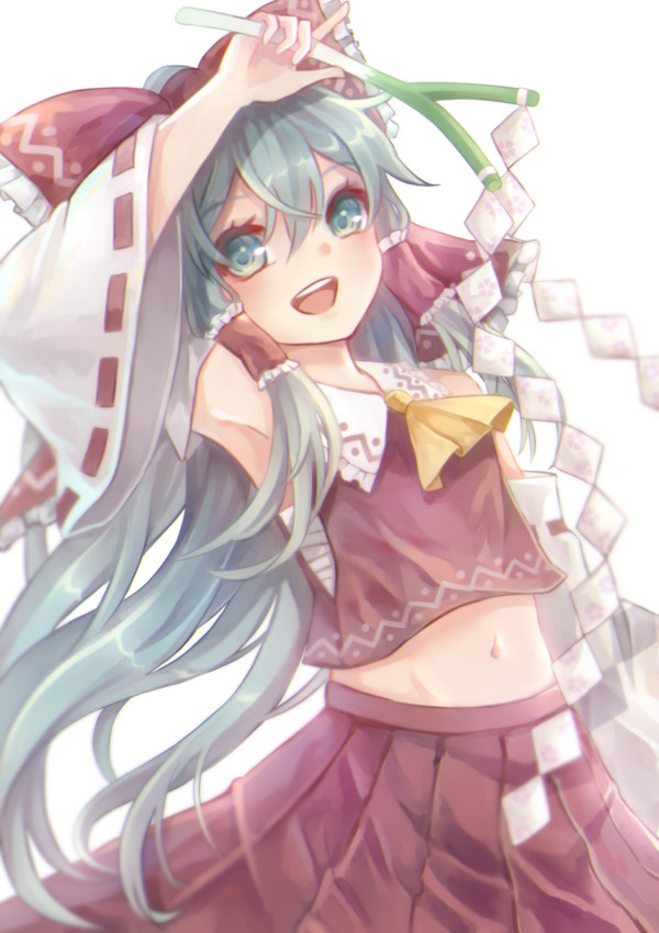 初音ミク X 霊夢博麗