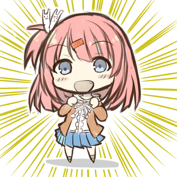 美少女ゲームキャラのSD絵