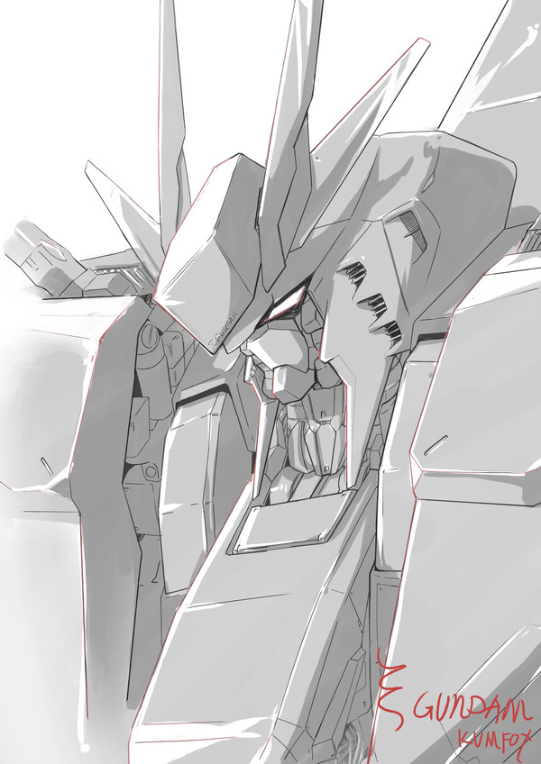 ξ gundam 速塗sketch