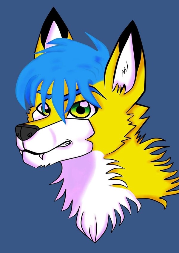 Fursona headshot