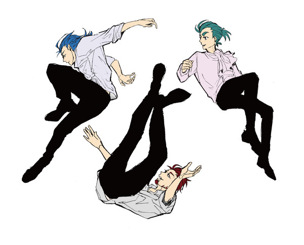 お三方〜