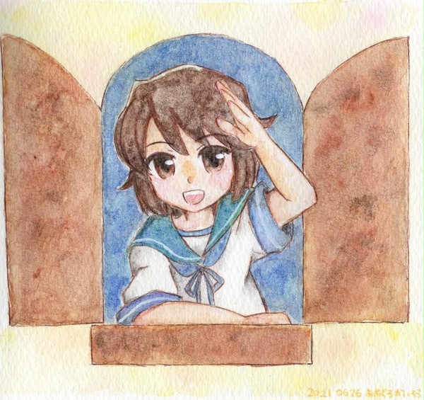 【艦これ】深雪ちゃん時計