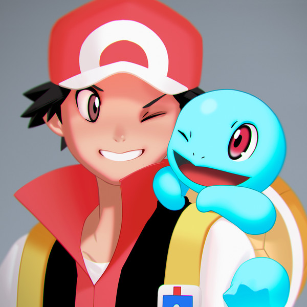 ポケトレとゼニガメ