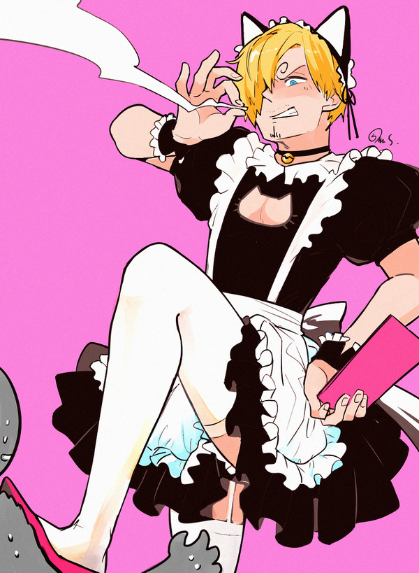 [ZoSan] Maid Sanji ♥