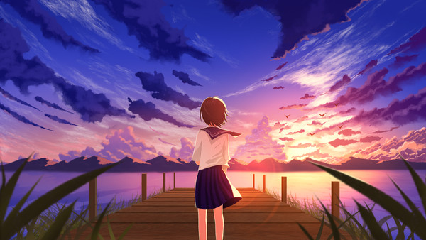 夕阳