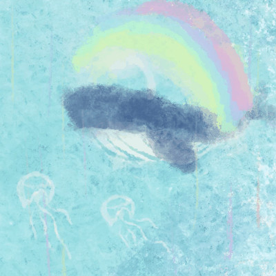 Put the rainbow rain