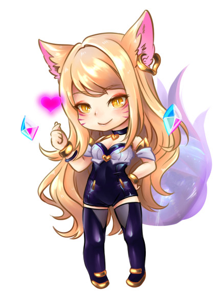 K/DA Ahri 阿璃 アーリ [塗鴉]