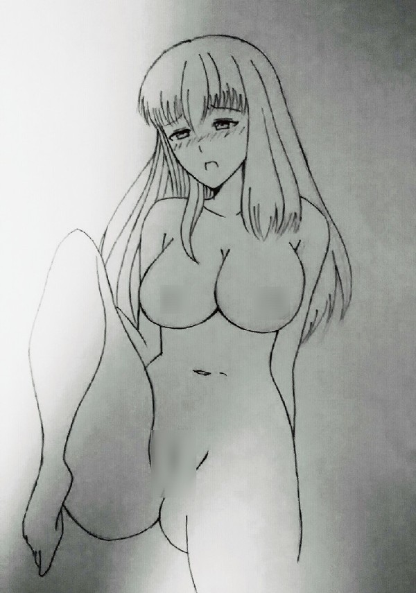 全裸の少女修正版