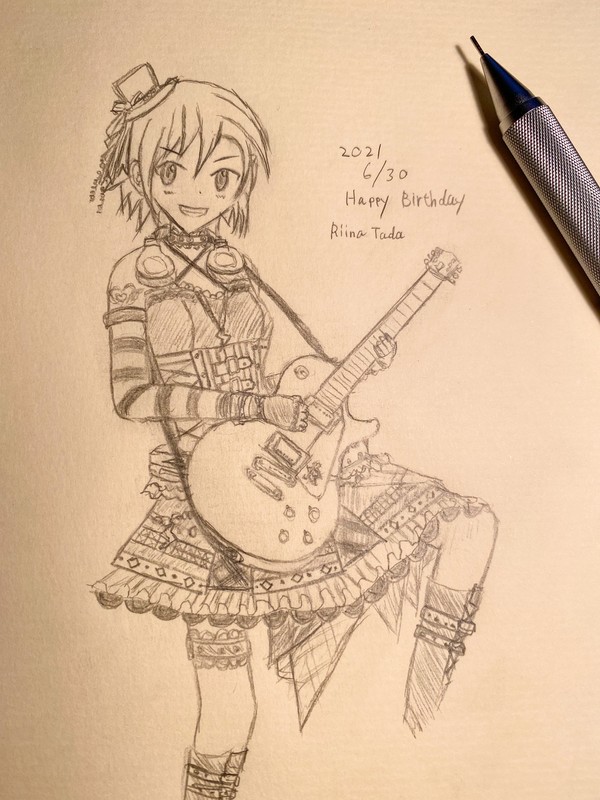 李衣菜誕生日おめでとう2021🥳🎧🎸