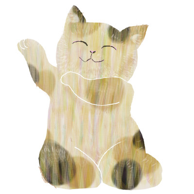 招く猫ちゃん