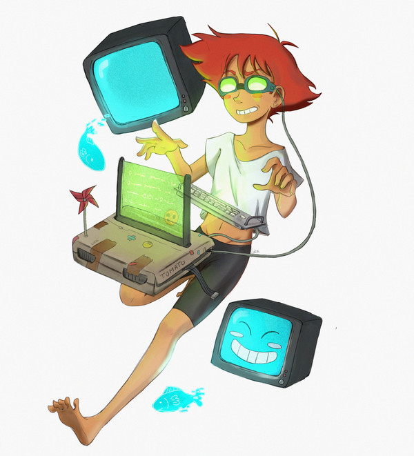 Fanart Ed Ciwboy Bebop