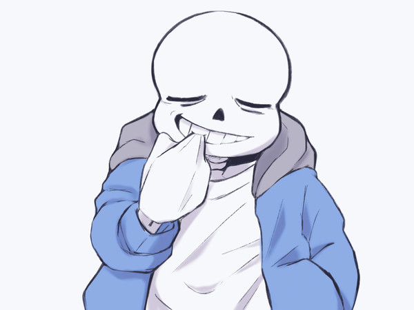 手袋を外すサンズ