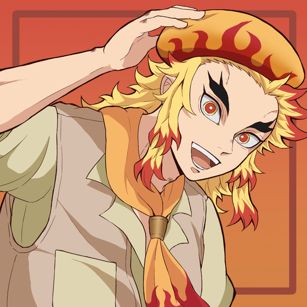 コラボ企画の煉獄さん&炭治郎