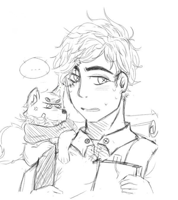 Kurt doodles/sketch