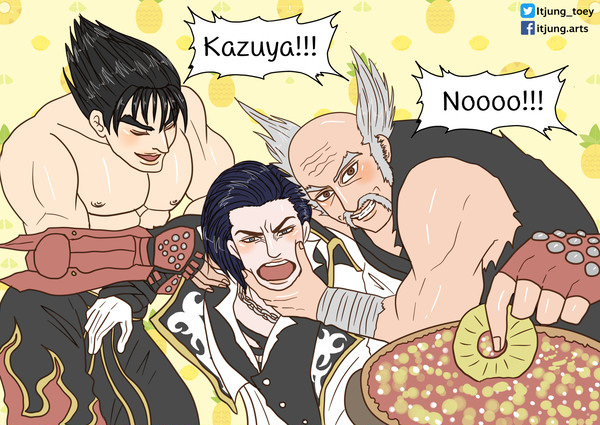 Tekken - Hawaiian pizza party