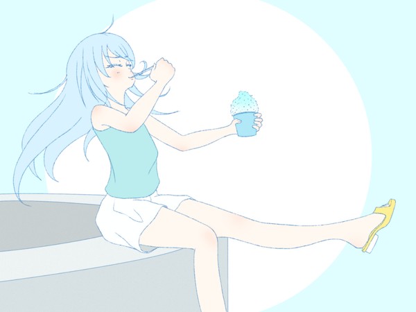 かき氷うまぁ〜！