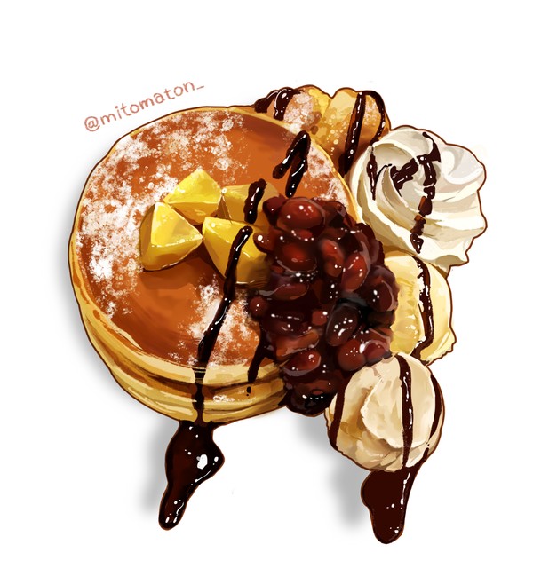 栗のパンケーキ - 1/1
