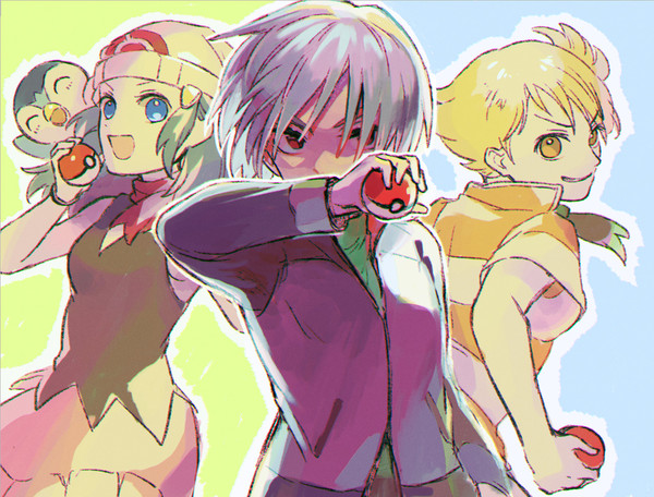 アニポケシンオウ勢らくがき