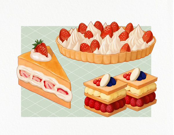 Cake illustration
