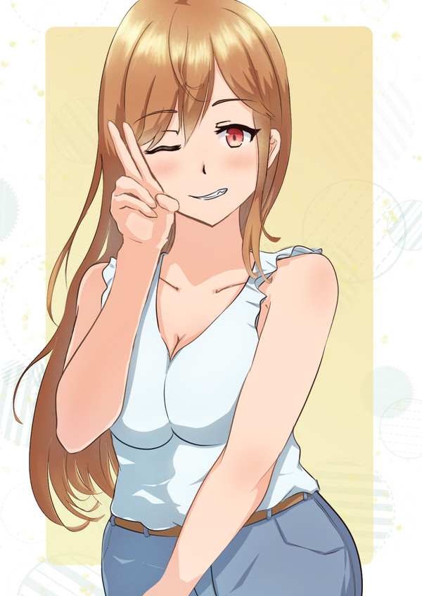 明るくて茶目っ気のあるお姉さん