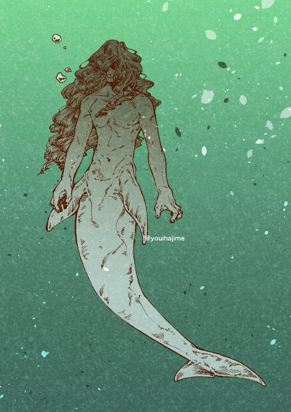 人魚の男
