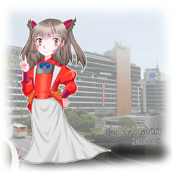 【鉄道擬人化】小田急70000形GSE