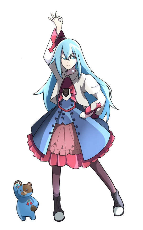 決めポーズ