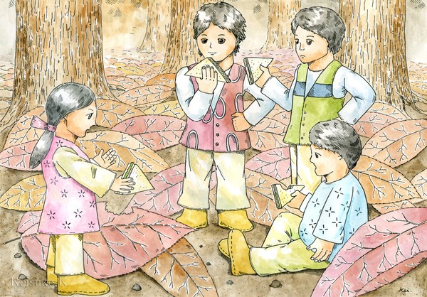 「コロボックル劇場」の挿絵