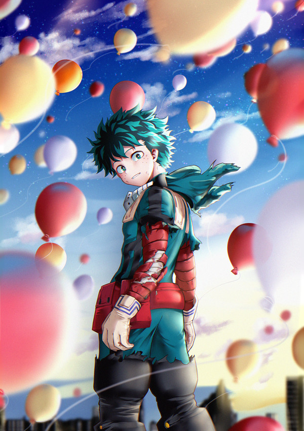 緑谷出久お誕生日絵
