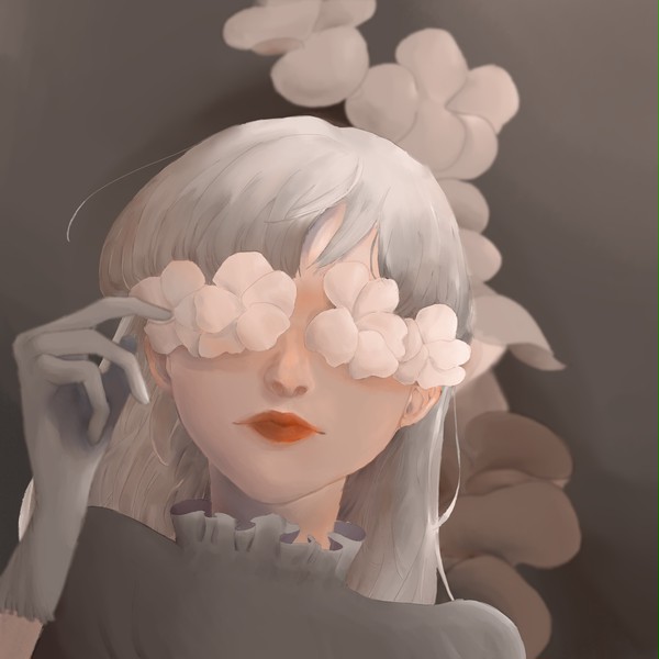 花。