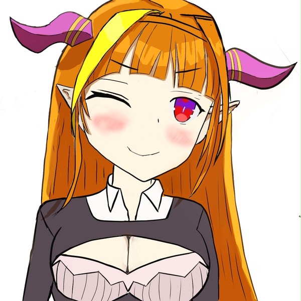 桐生ココ描きました