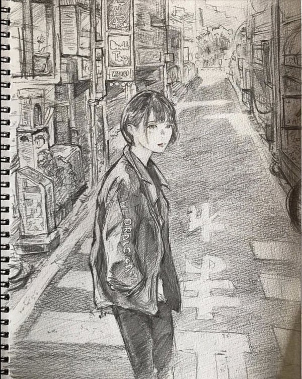 過去鉛筆画まとめ