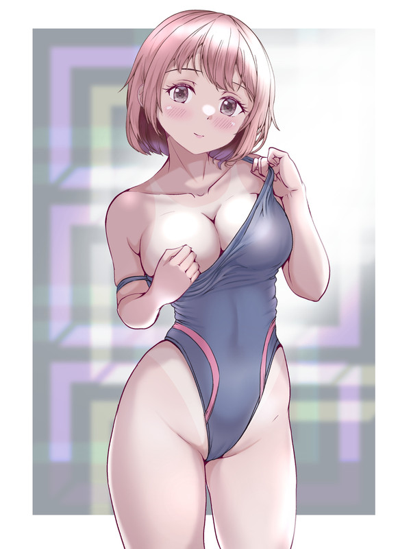 半脱ぎ！