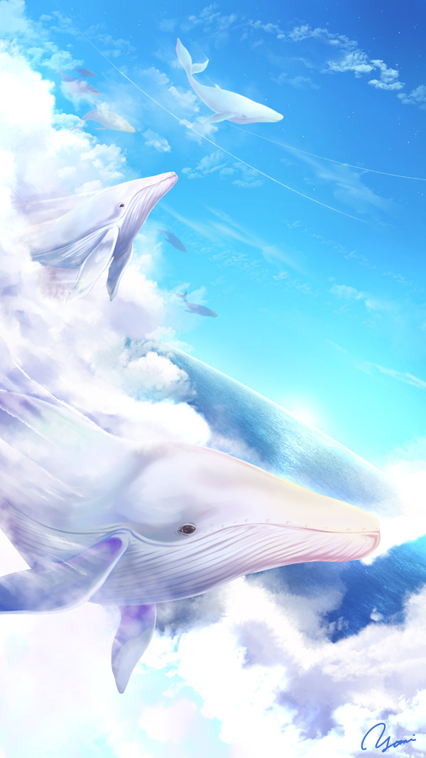 白いくじらは空を飛ぶ - 1/1