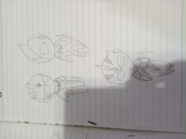 ウルトラマンコスモスたちをミニキャラにしてみた!
