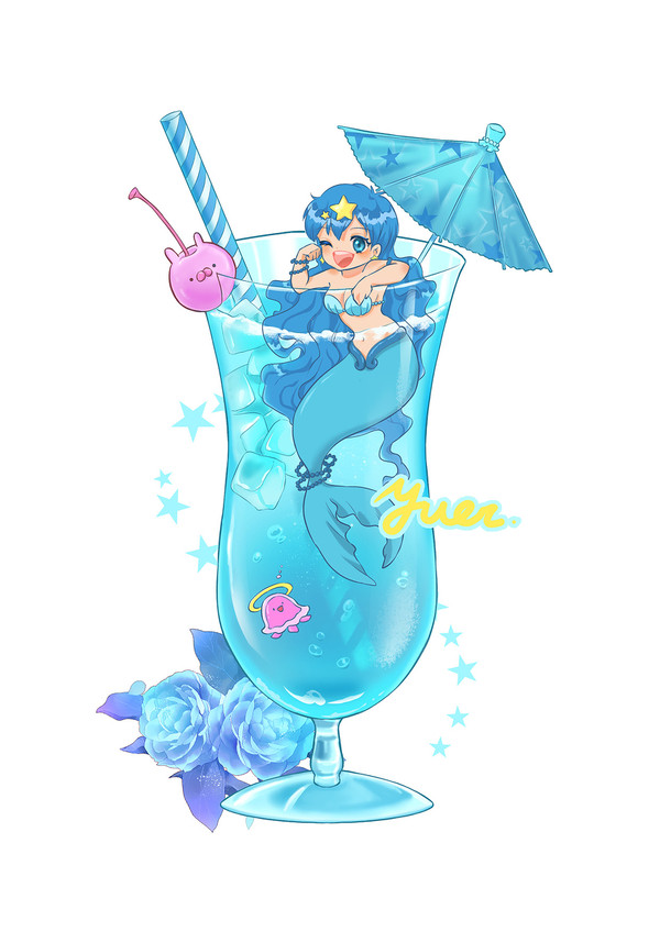 真珠美人魚~~波音氣泡飲