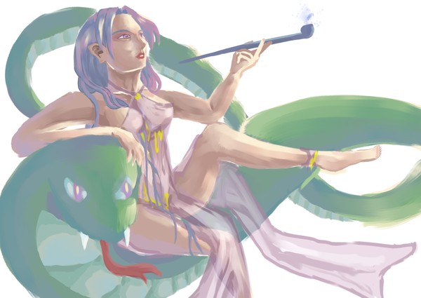 飞蛇上的女巫